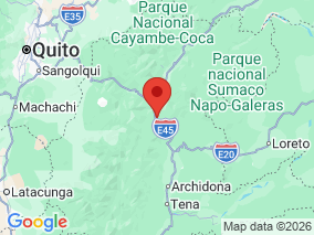 Map of Site Report: Baeza, Ecuador